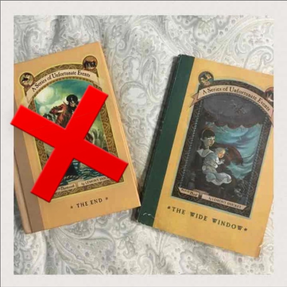 Series of unfortunate events books